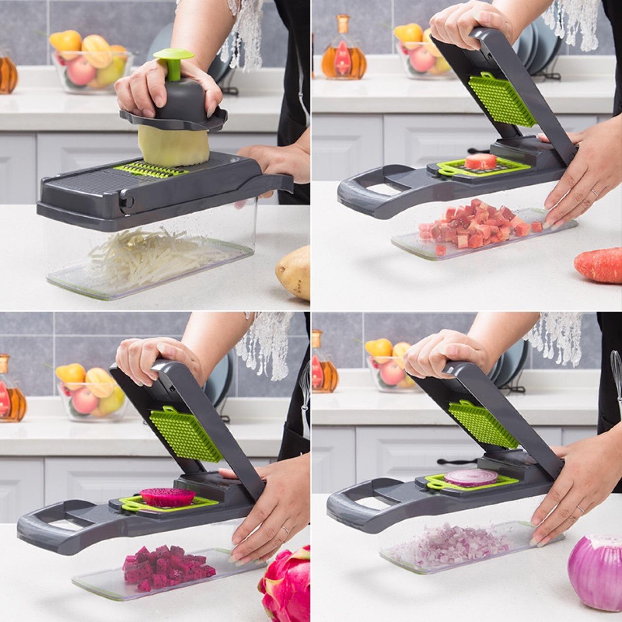 12 In 1 Manual Vegetable Chopper